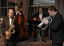 Un quartet de jazz standard et bossa nova pour les soirées de gala